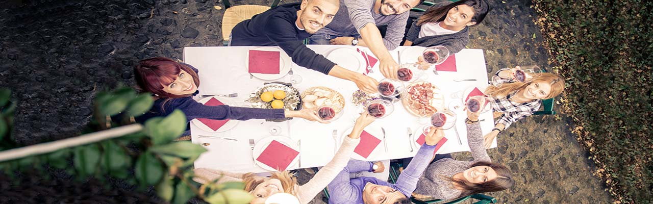 Gruppenunterkünfte in Italien