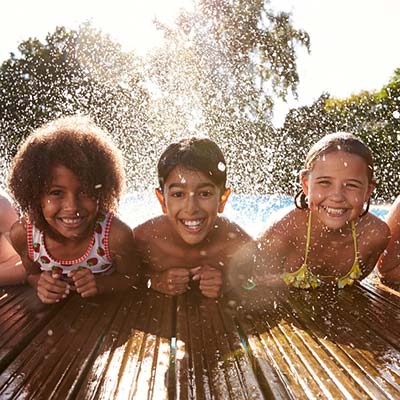 Urlaub in Bauernhaus mit Schwimmbad für Kinder